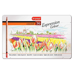 Lápis de Cor Bruynzeel Expression 36 Cores