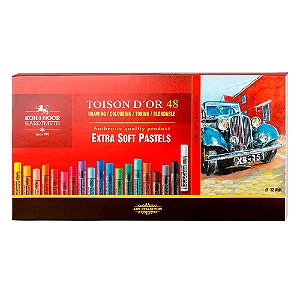 Giz Pastel Seco Extra Macio Toison DO'r 48 Cores
