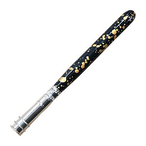 Extensor para Lápis Keramik Preto Dourado Pingado