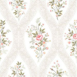 Guardanapo Decoupage  Floral Rendado 33x33cm com 20 unidades