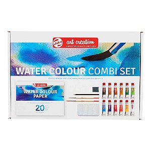 Kit de Pintura Aquarela Talens Art Creation 12 peças