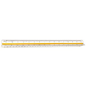 Escala Triangular 1 30cm Keramik