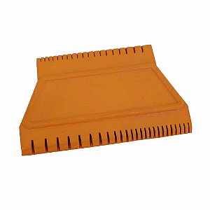 Pente Textura de Borracha Keramik 12cm