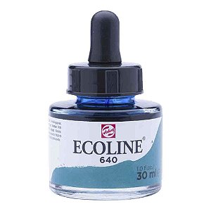 Ecoline Talens 640 Bluish Green 30ml
