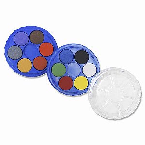 Aquarela em Pastilha 12 cores Keramik