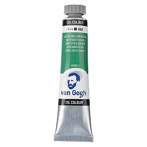 Tinta a Óleo Van Gogh 20ml 668 Chromium Oxide Green