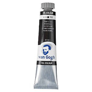 Tinta a Óleo Van Gogh 20ml 701 Ivory Black