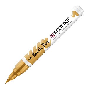 Caneta Ecoline Brush Pen Gold Ochre 231