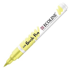 Caneta Ecoline Brush Pen Pastel Yellow 226
