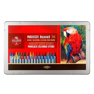Lápis Integral Aquarela Progresso Koh-I-Noor 36 Cores