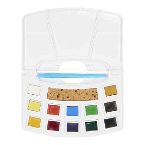 Aquarela em Pastilha Art Creation 12 Cores