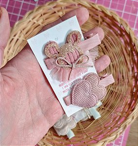 PAR MINNIE LUXO ROSÉ