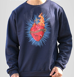 Moletom Sagrado Coração de Jesus