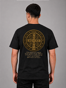 Camiseta medalha de São Bento