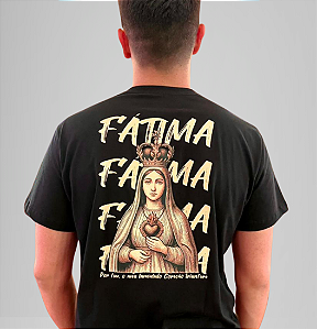 Camiseta Nossa Senhora de Fátima - ref 002