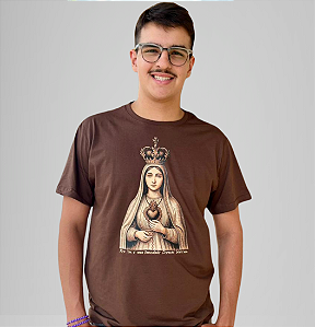 Camiseta Nossa Senhora de Fátima - ref 003