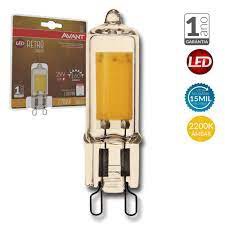 Lâmpada LED G9 LuxPin 2400K 4W 220V AVANT