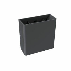 Arandela LED Versati Ajustável Preta 4W 3000k IP65 Bivolt Avant