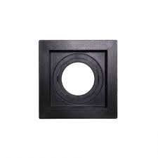 Spot Embutido Quadrado PAR20 Fundo Recuado Preto Save Energy