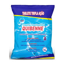 Cloro Pastilha 3em1 195g Quibenne