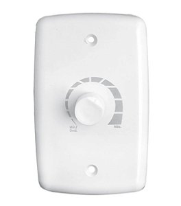 Interruptor Dimmer Rotativo Branco 400W Bivolt