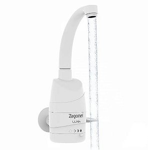 Torneira Eletrica Luna 4 temperaturas Branca 220V 5500W Zagonel