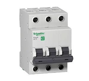 Disjuntor Trifasico 63A CURVA C 3KA EZ9F33363 SCHNEIDER ELETRIC