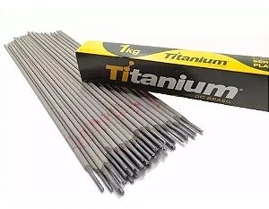 Eletrodo Para Solda 2,50mm Caixa Com 1Kg Titanium