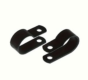 Fixador Para Cabo De Nylon Preto 6,6mm 1/2 Serrana