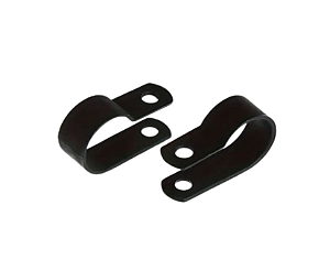 Fixador Para Cabo De Nylon Preto 6,6mm 1/2 Serrana