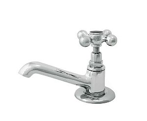 Torneira Para Lavatório Metálica De Bancada C33 Alpha