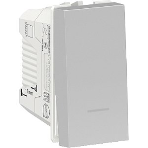 Modulo Interruptor Simples 10A 250V Orion Cor Alumínio Schneider Electric