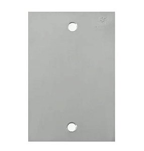 Placa Cega 4X2 Inox Para Piso Olivo