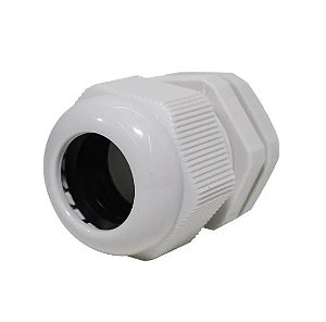 Conector Prensa Cabo Rosca PG16 Cinza