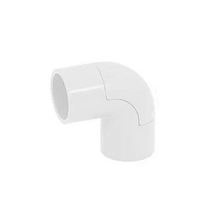 Joelho para Eletroduto PVC 1/2 Polegada Rígido Branco
