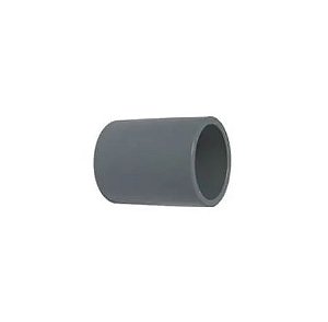 Luva Para Eletroduto PVC 1/2 Polegada Rígido Cinza
