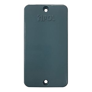 Tampa Cega Para Condulete 1" PVC Cinza