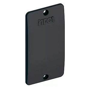 Tampa Cega Para Condulete 1" PVC Preto