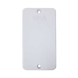 Tampa Cega Para Condulete 1/2" e 3/4" PVC Branco
