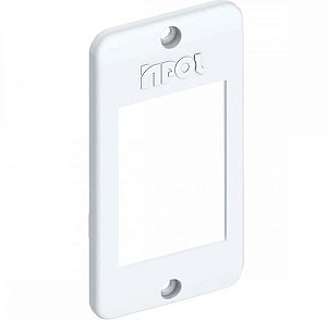 Placa E Suporte Para Condulete De 3 Módulos Pezzi 1" Branco Inpol