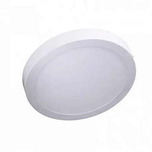 Painel de LED Sobrepor Redondo 29cm 3000K 24W