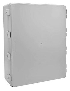 Caixa de Sobrepor PVC 500x400x200mm Com Dobradiça e Fecho