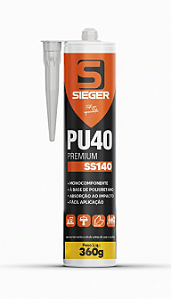 Silicone PU 40 Premium Preto 360g SS140 Sieger