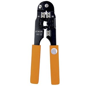 Alicate Crimpador Para Cabo de Rede RJ45 Foxlux