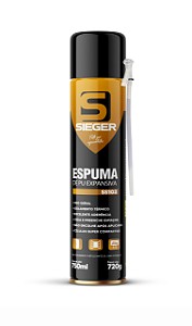 Espuma expansiva de PU 750ML 720G SS103 Sieger