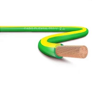Cabo flexível 02,50MM 450/750V verde/amarelo Corfio