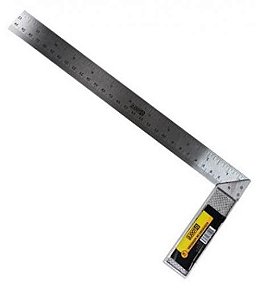 Esquadro Metálico Com Cabo Plástico 35cm Dtools