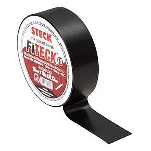 Fita Isolante Preta 18mm 10 Metros Steck