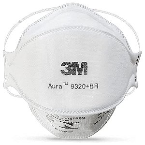 Mascara Descartavel PFF2 Branca 3M