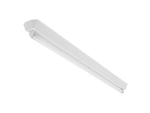 Calha Comercial de Iluminação Sobrepor para Lâmpada Tubular 1x110 Ho Branca